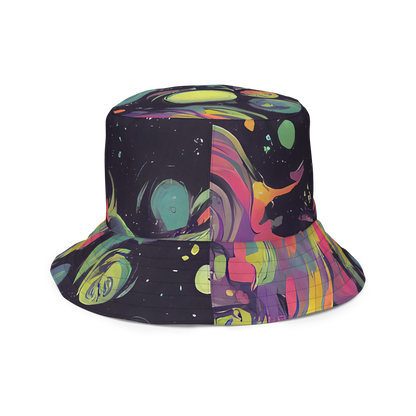 Reversible Bucket Hat - Psychedelic Drift