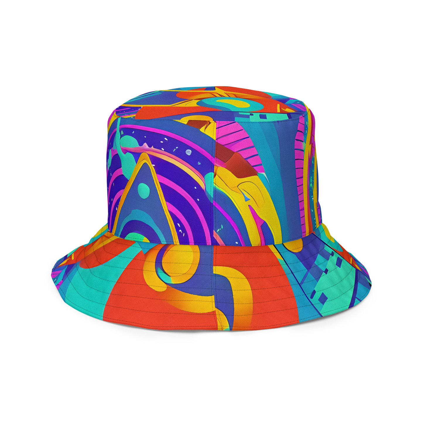 Reversible Bucket Hat - Blast of Color