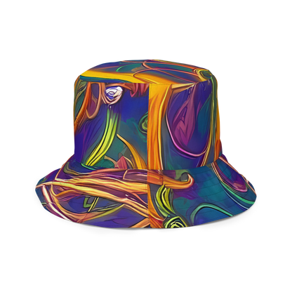 Reversible Bucket Hat - Luminous Whirl