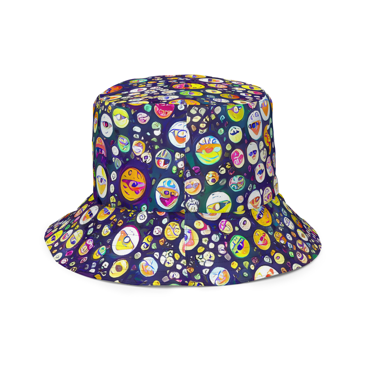 Reversible Bucket Hat - Whimsical Eyescape