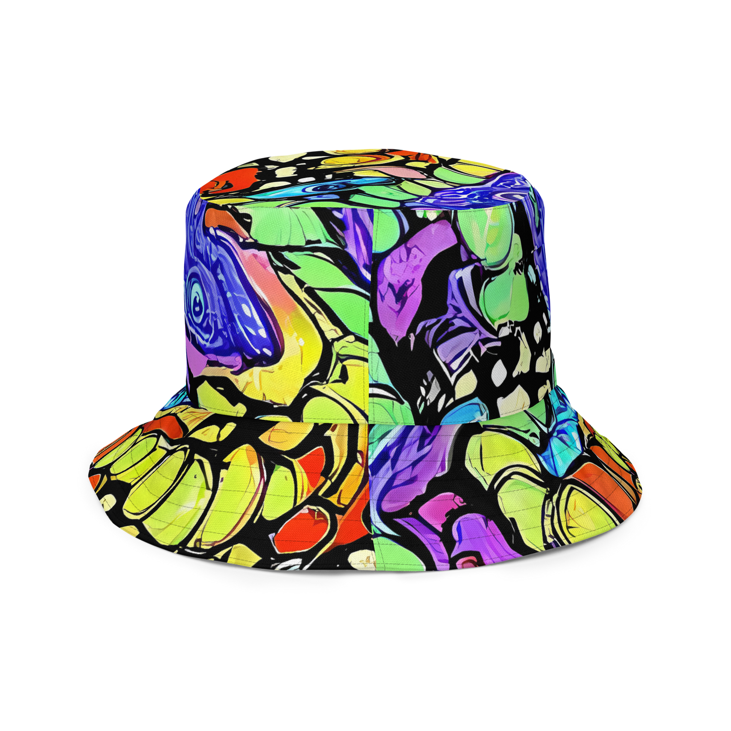 Reversible Bucket Hat - Frostwork Fantasy