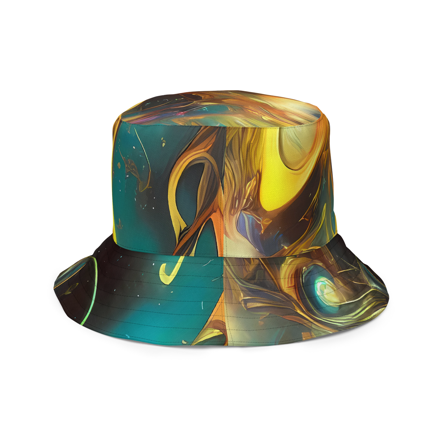 Reversible Bucket Hat - Elegant Whirl