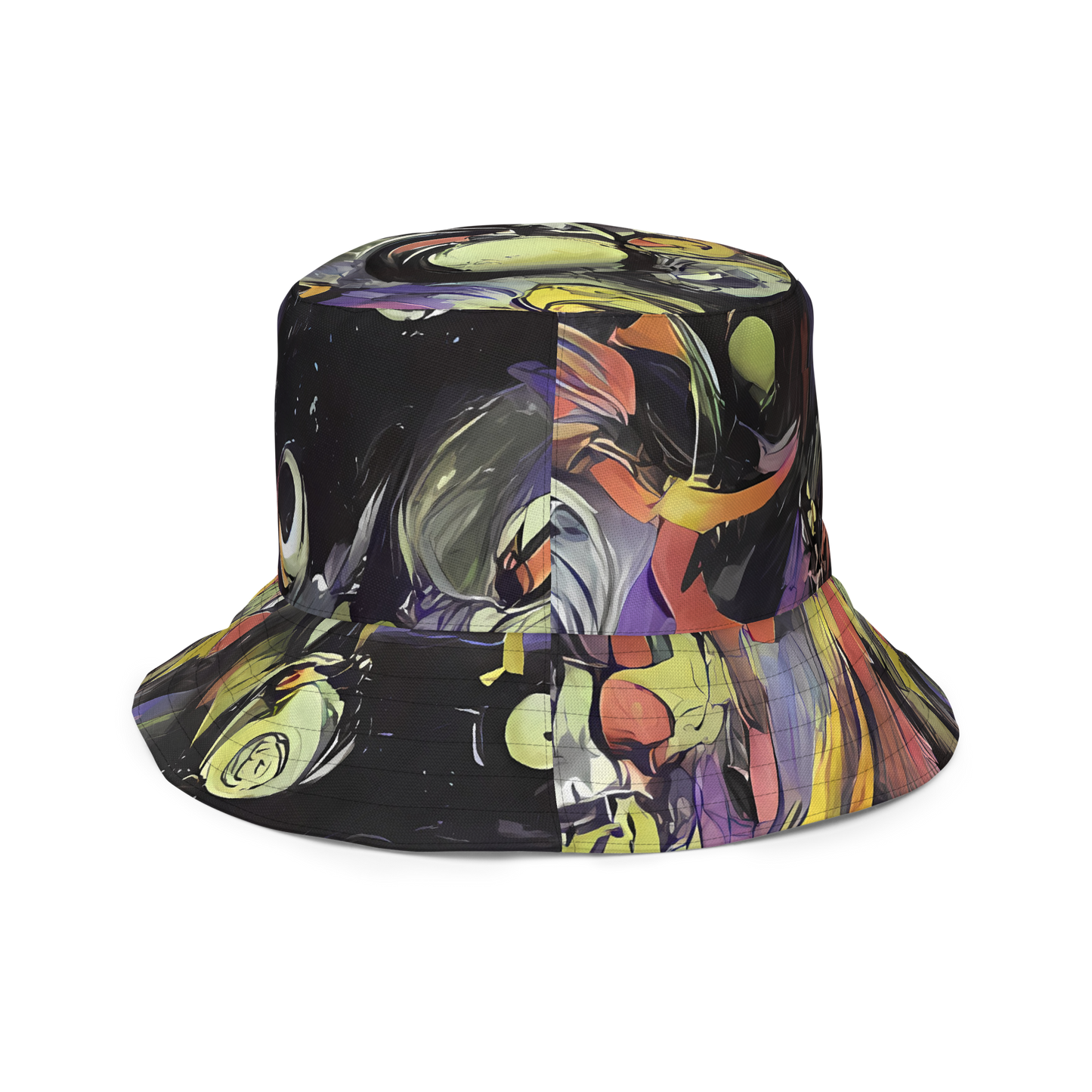 Reversible Bucket Hat - Fires of the Void