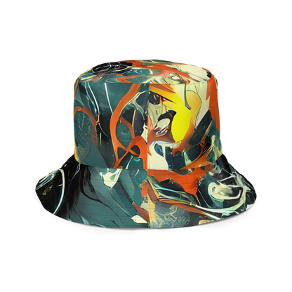 Reversible Bucket Hat - Fluid Firestorm