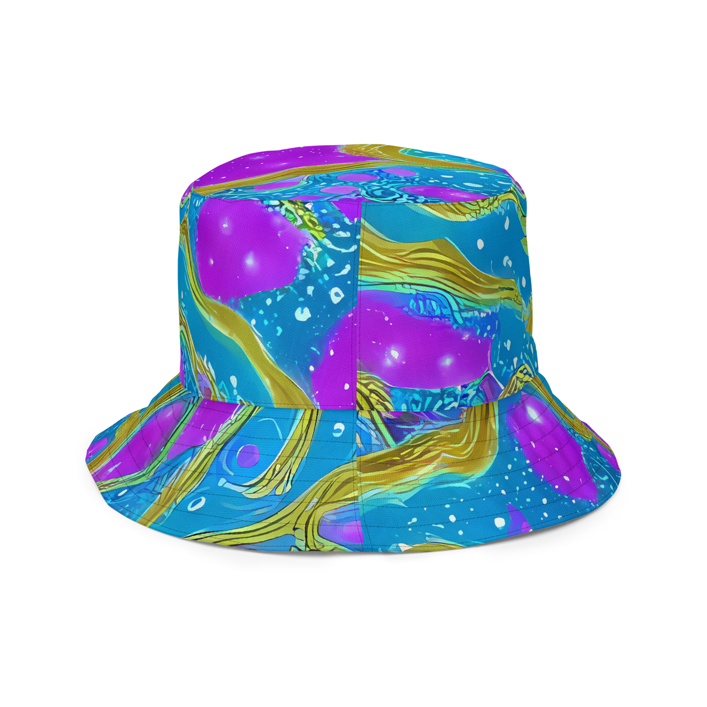 Reversible Bucket Hat - Mystic Waves