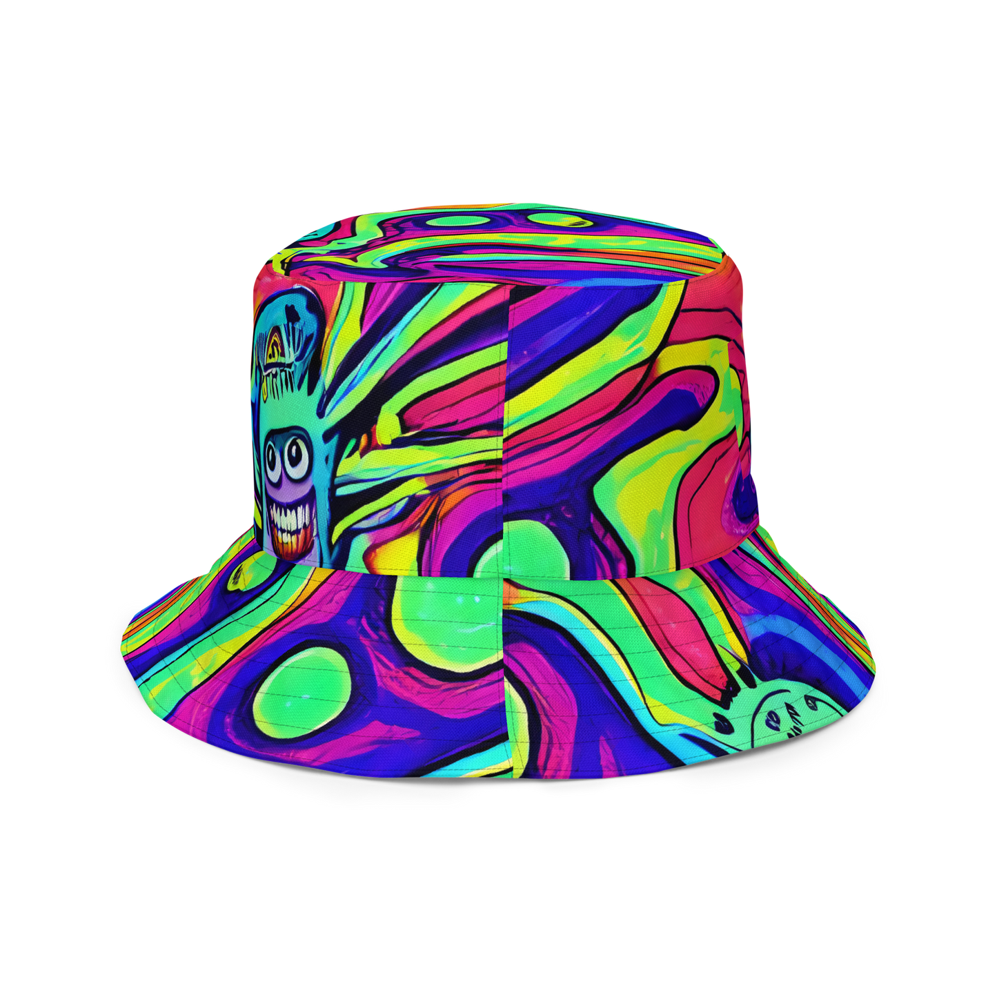 Reversible Bucket Hat - Frizzled Spirits