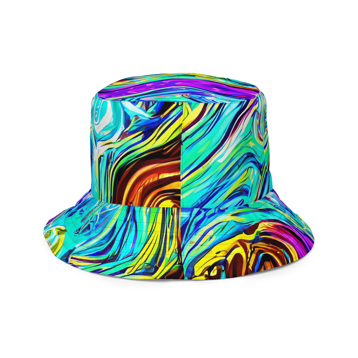 Reversible Bucket Hat - Mystic Iridescence