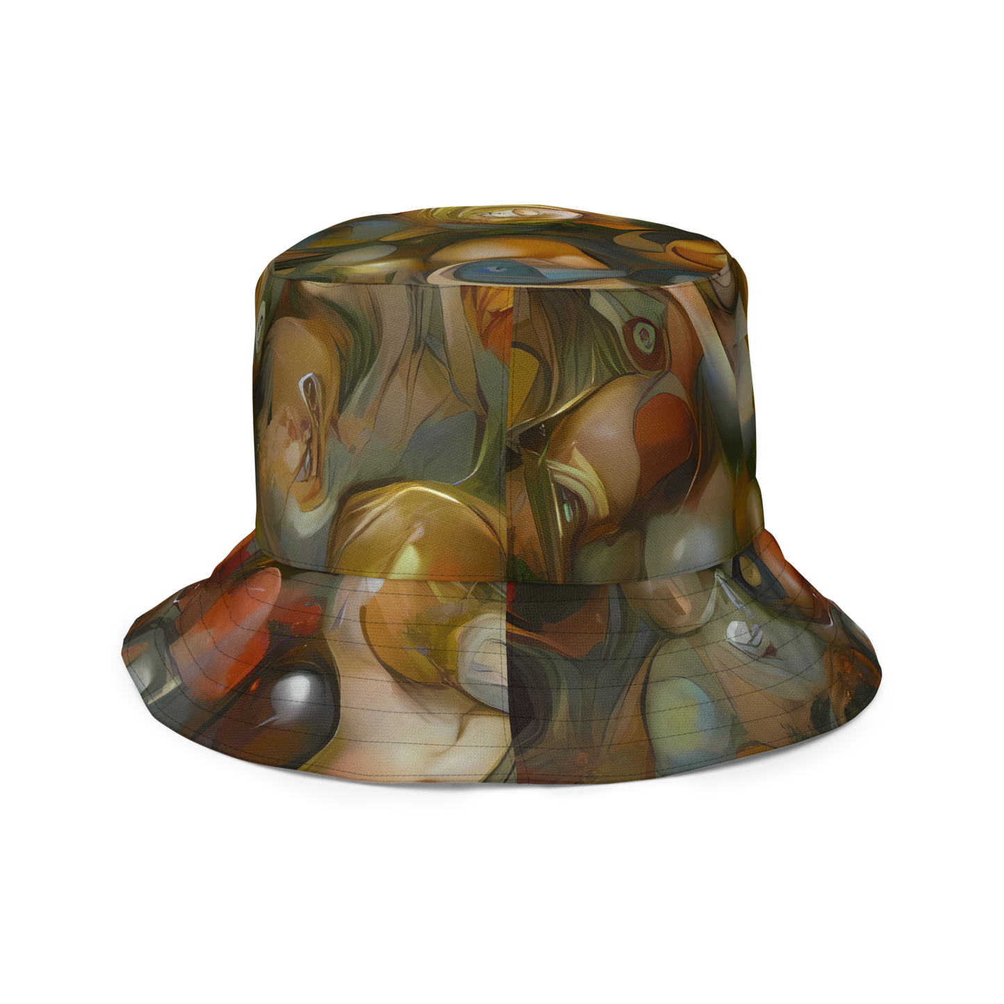 Reversible Bucket Hat - Cryptic Canvas