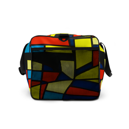 Duffle Bag - Neon Fractals