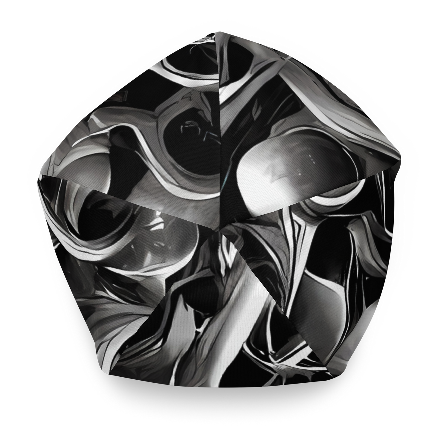 Beanie - Fluid Monochrome