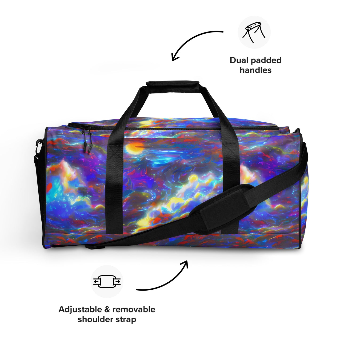 Duffle Bag - Nebula Dream