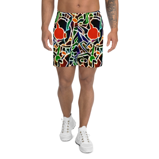 Workout Shorts (men's) - Sparkling Surf