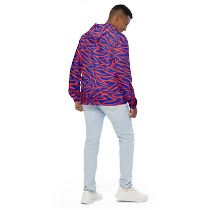 Men’s windbreaker - Azure Twist