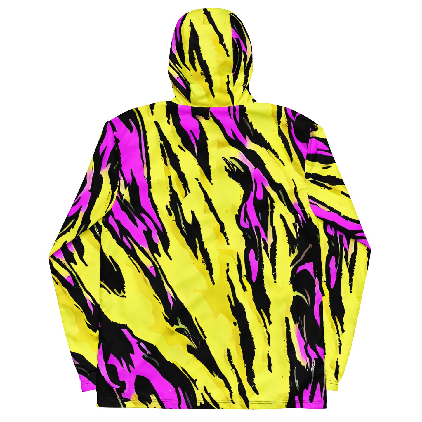 Men’s windbreaker - Electric Zebra