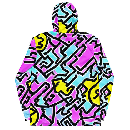 Men’s windbreaker - Punky Scribbles