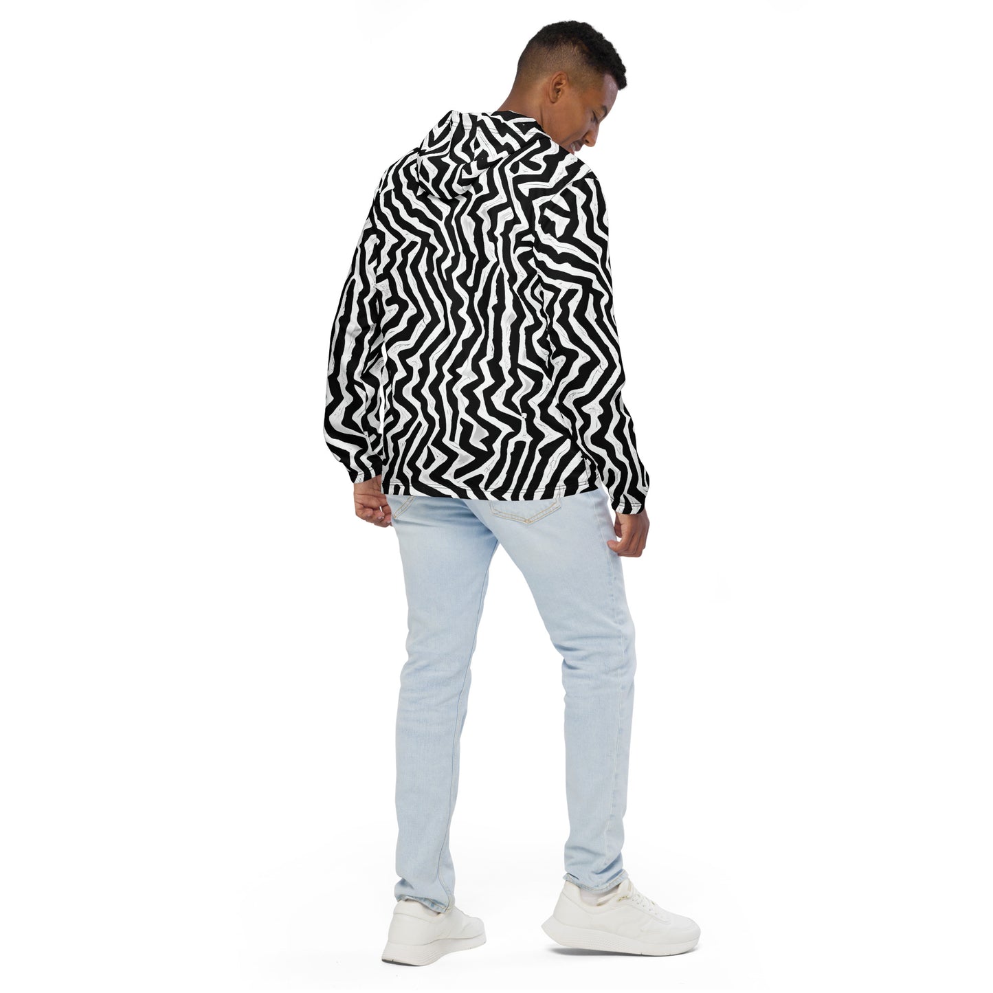 Men’s windbreaker - Static Frenzy