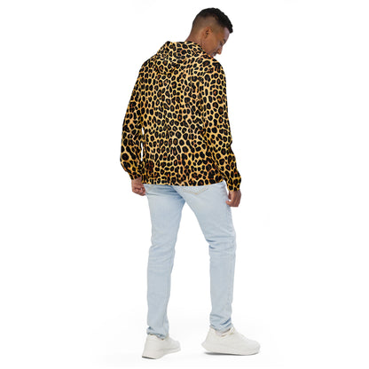 Men’s windbreaker - Mosaic Cheetah