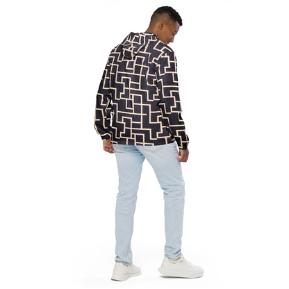 Men’s windbreaker - Aurum Maze