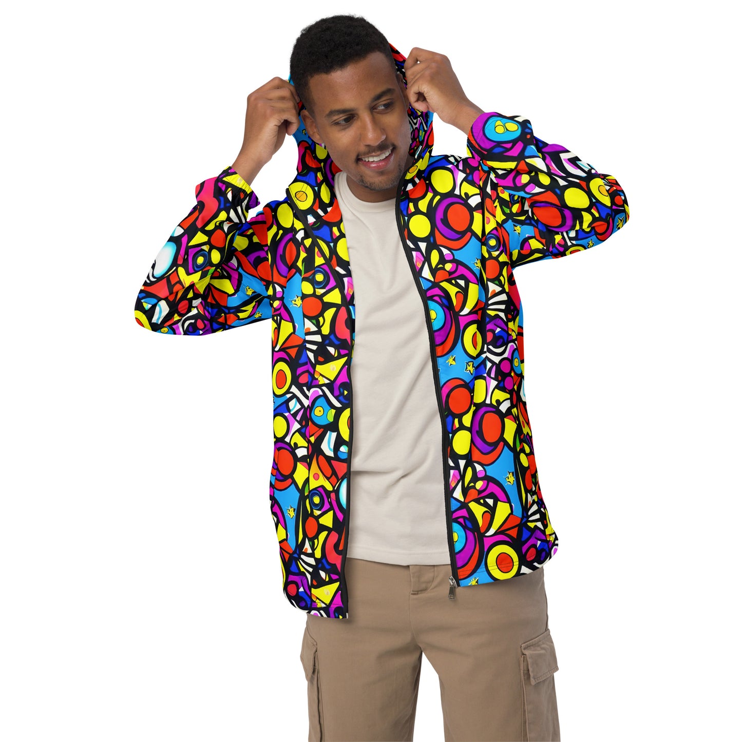 Men’s windbreaker - Cosmic Playroom