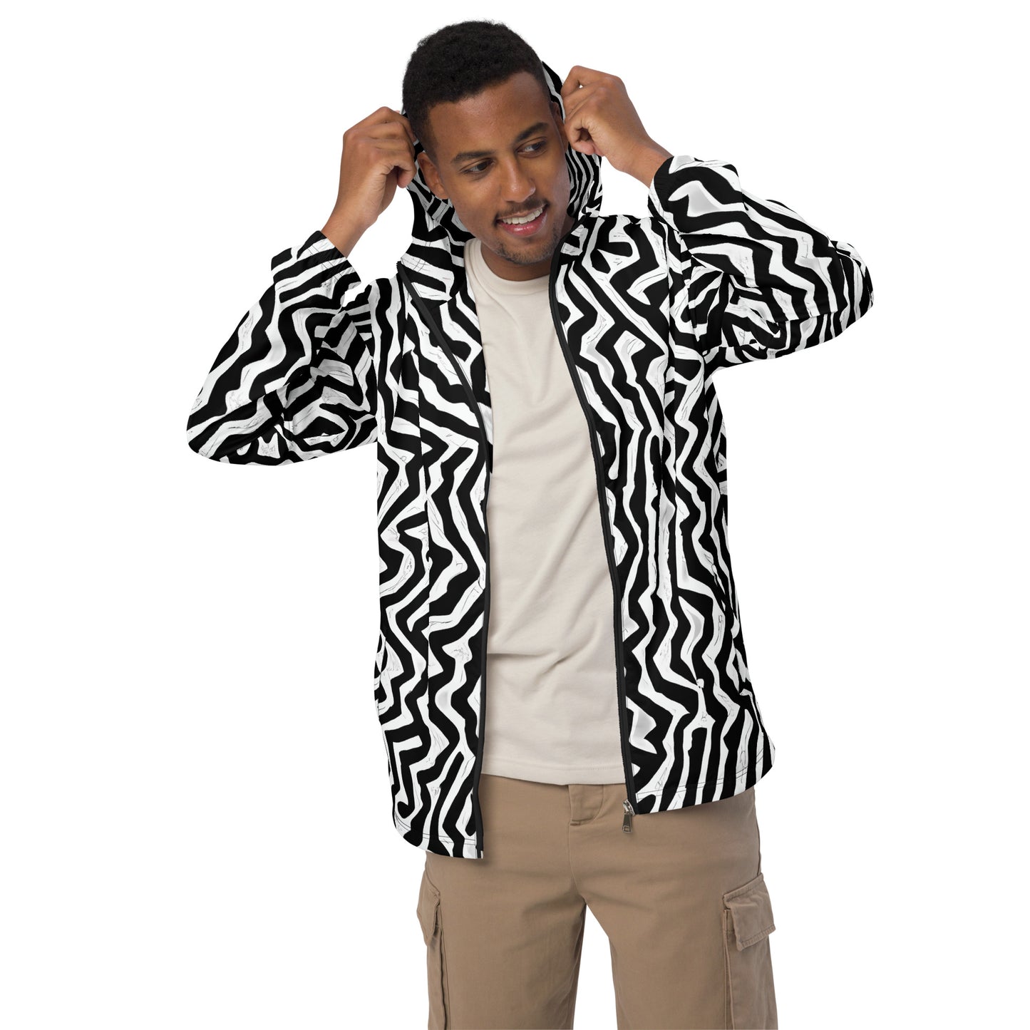 Men’s windbreaker - Static Frenzy