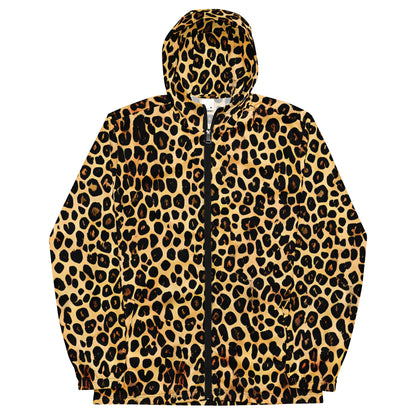 Men’s windbreaker - Mosaic Cheetah