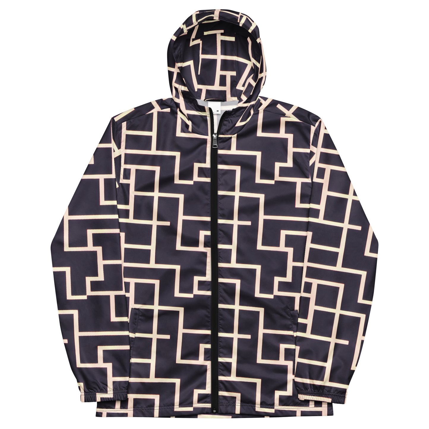 Men’s windbreaker - Aurum Maze