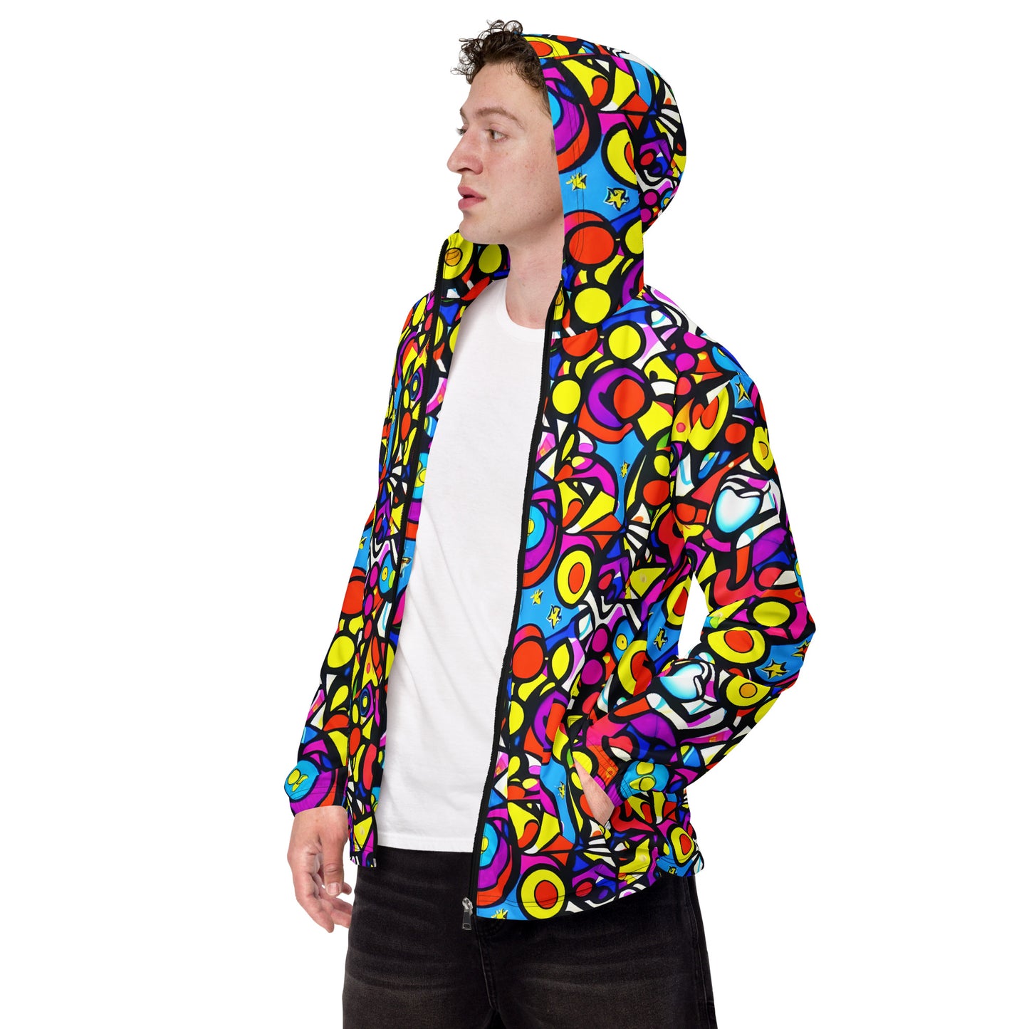 Men’s windbreaker - Cosmic Playroom