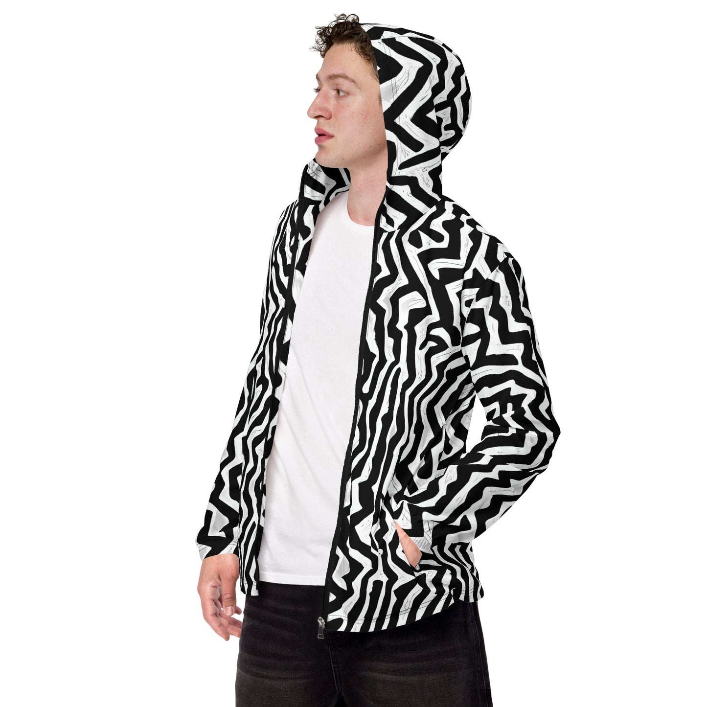 Men’s windbreaker - Static Frenzy