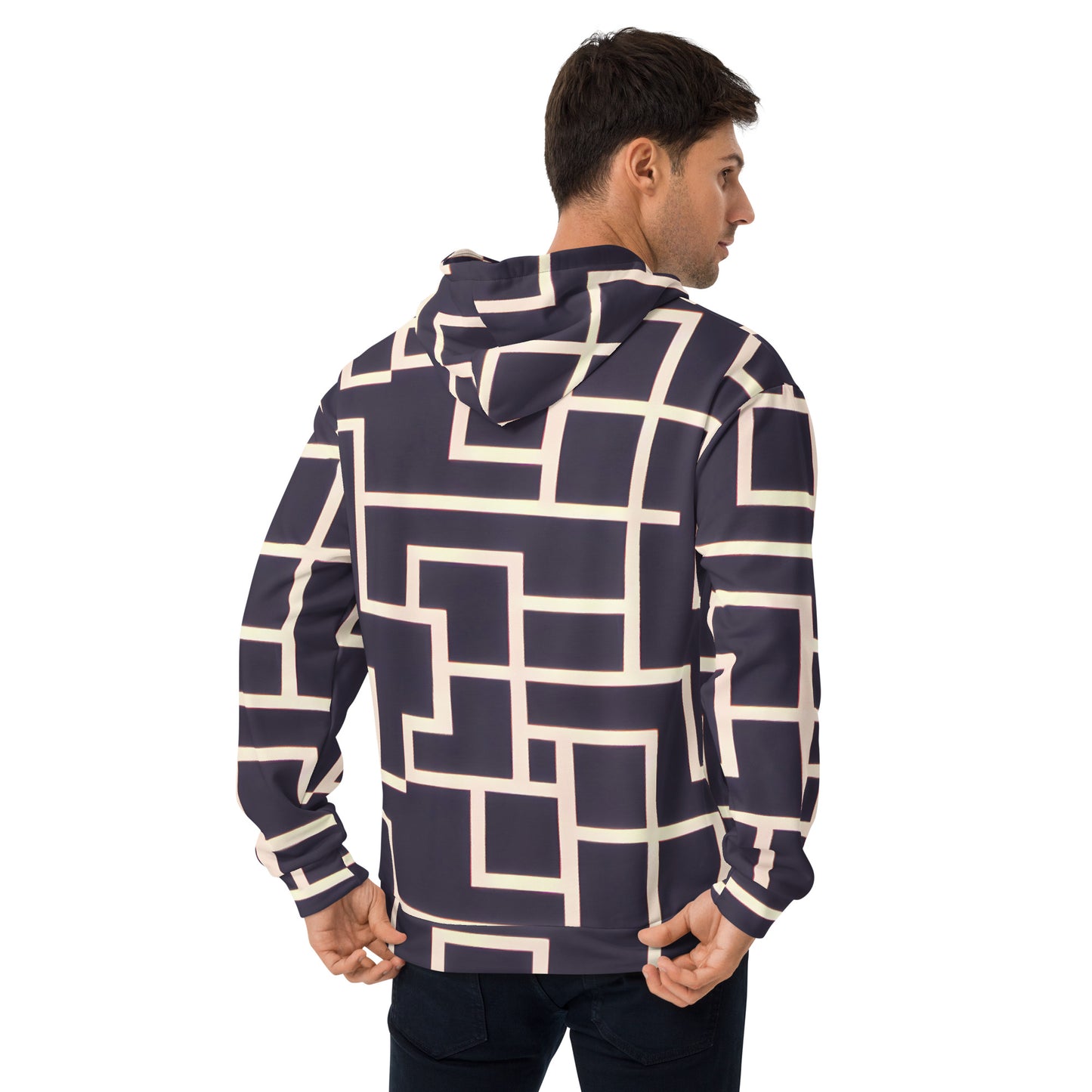 Men's Hoodie - Aurum Maze