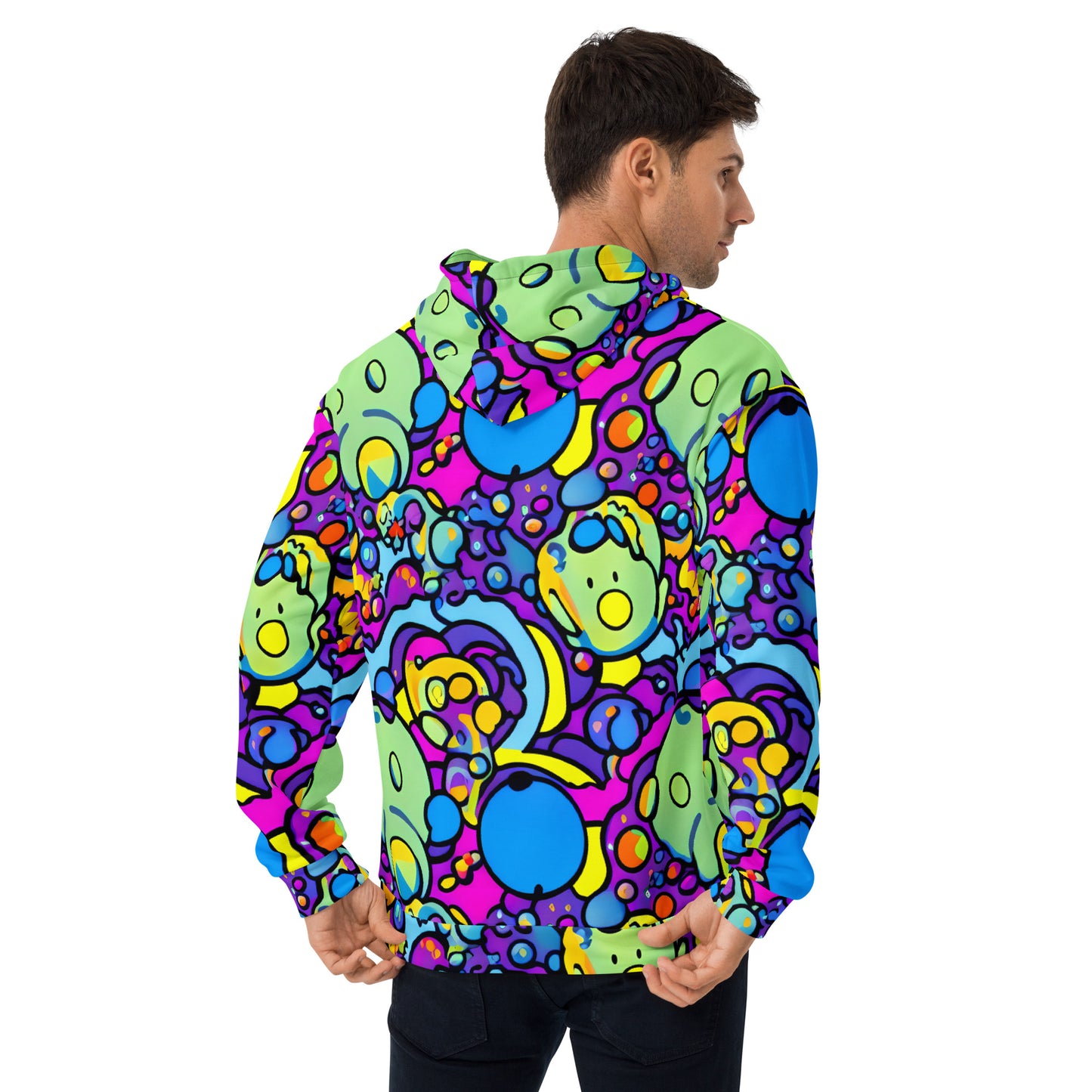 Men's Hoodie - Mystic Marbles