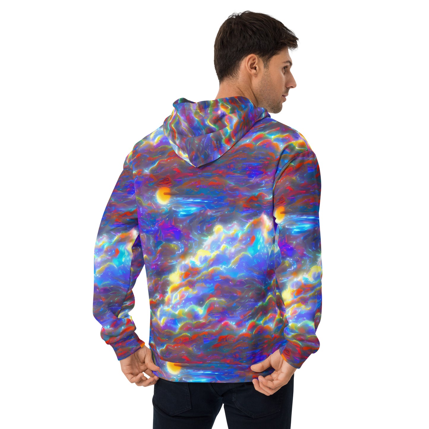 Men's Hoodie - Nebula Dream