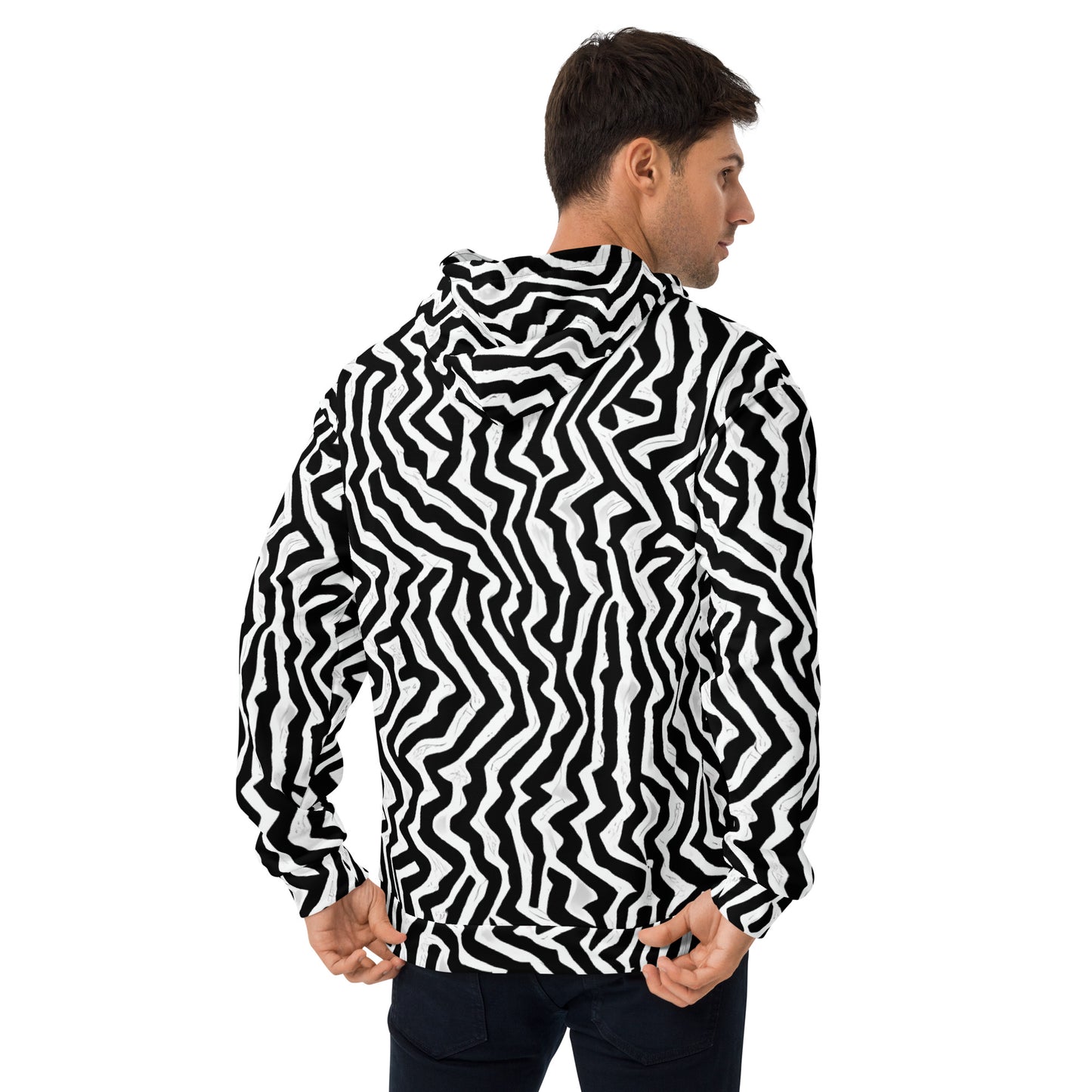 Men's Hoodie - Static Frenzy