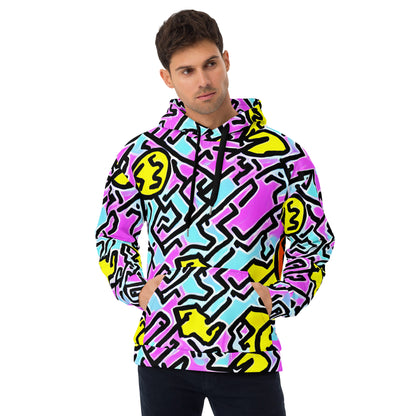 Unisex Hoodie - Punky Scribbles