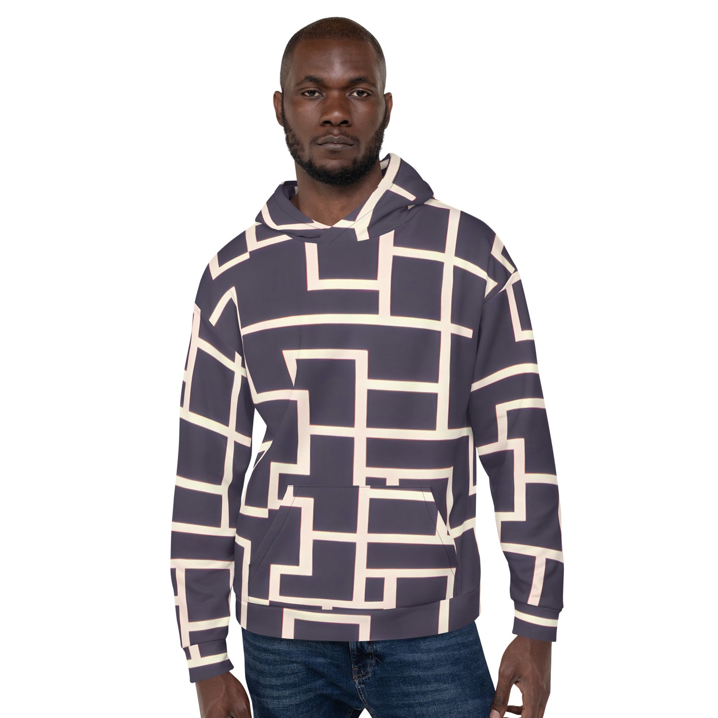 Men's Hoodie - Aurum Maze