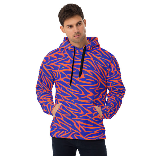 Men's Hoodie - Azure Twist