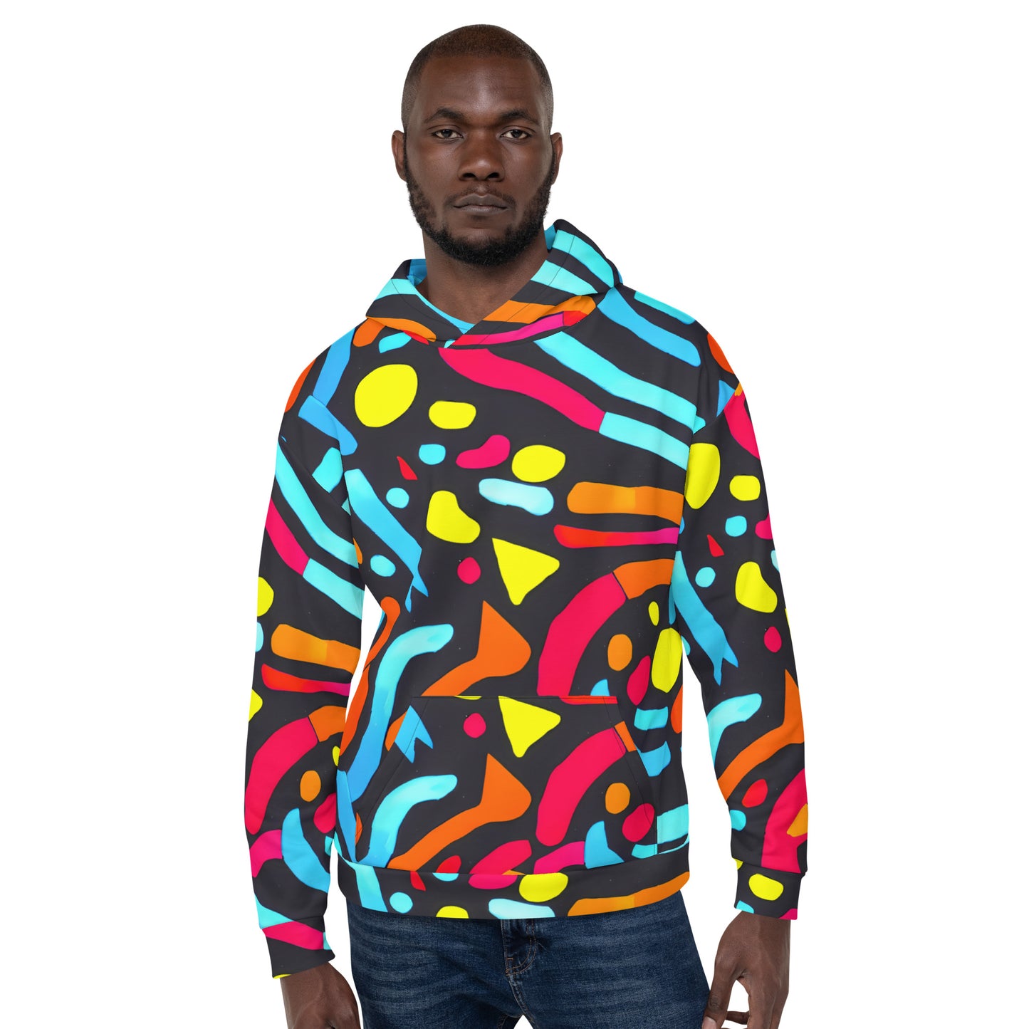 Men's Hoodie - Black River