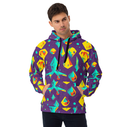 Men's Hoodie - Melting Rain