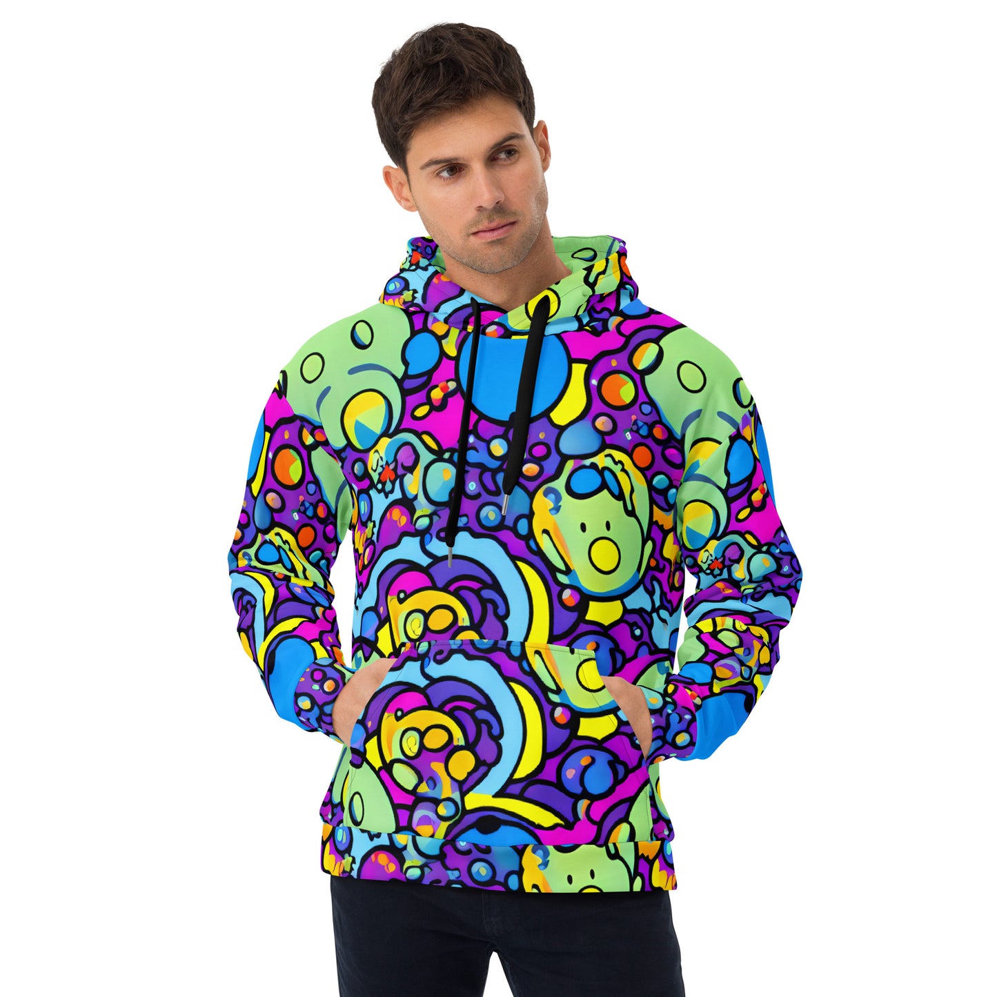 Men's Hoodie - Mystic Marbles