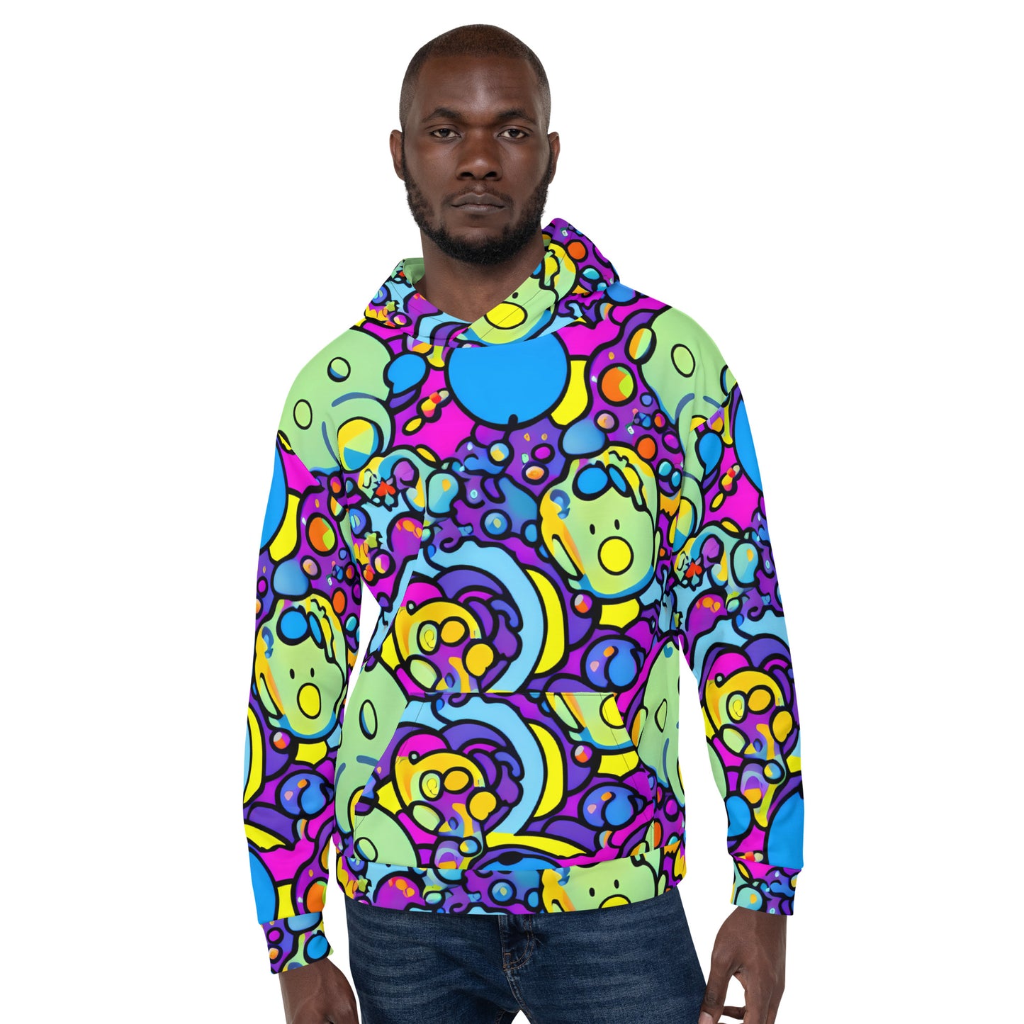 Men's Hoodie - Mystic Marbles