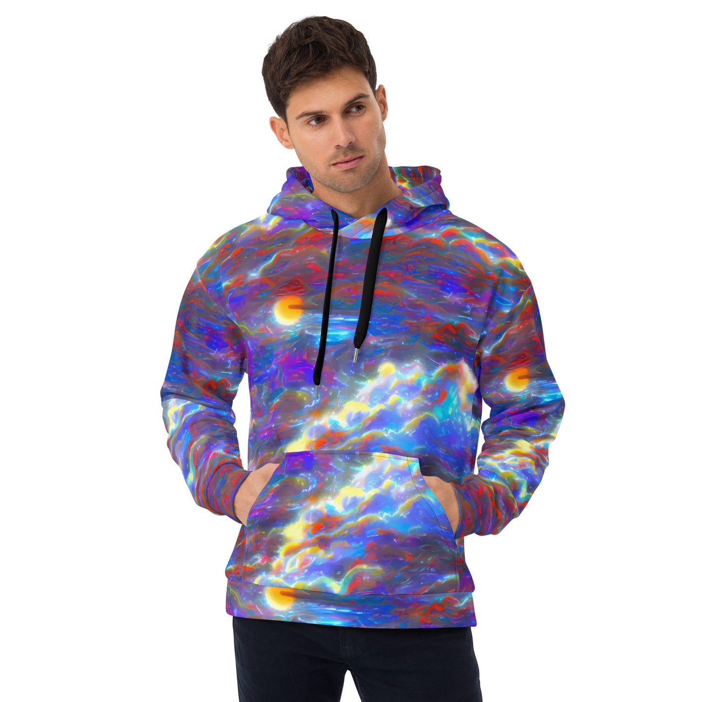 Men's Hoodie - Nebula Dream