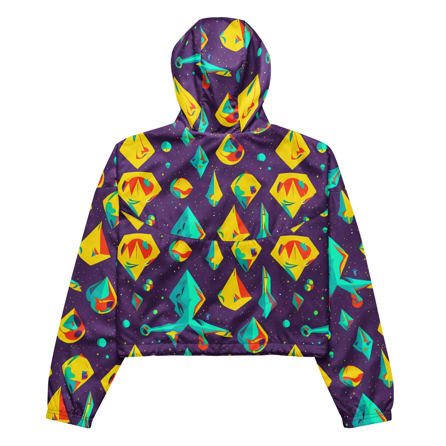 Women’s cropped windbreaker - Melting Rain