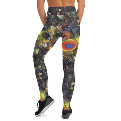 Yoga Leggings - Orbital Overture