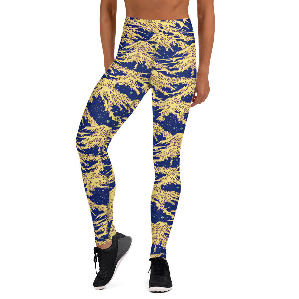 Yoga Leggings - Astral Peaks