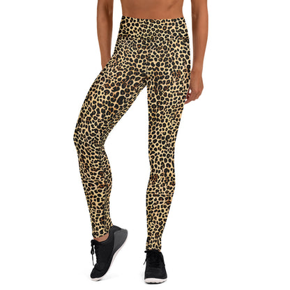 Yoga Leggings - Mosaic Cheetah