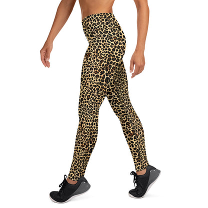 Yoga Leggings - Mosaic Cheetah