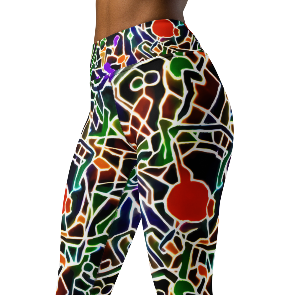 Yoga Leggings (women's) - Sparkling Surf