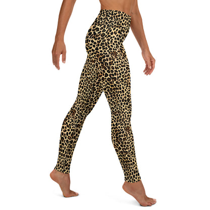 Yoga Leggings - Mosaic Cheetah