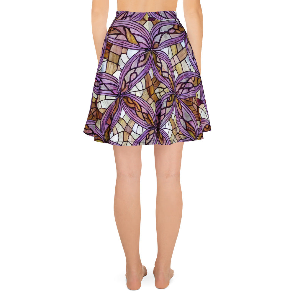 Skater Skirt - Stained Glass Whirl