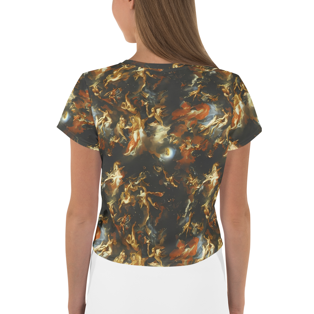 Women's Crop Tee - Van Dyck Vortex