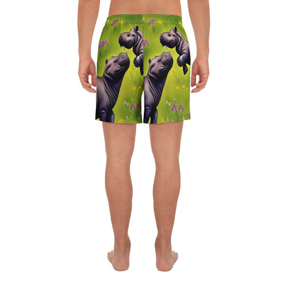 Men's Athletic Shorts - Verdant Safari
